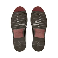 Mocasín De Vestir Quirelli para Hombre con Construcción Guante Estilo 87906 Dark Brown