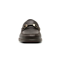 Mocasín De Vestir Quirelli para Hombre con Construcción Guante Estilo 87906 Dark Brown