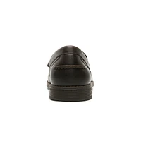 Mocasín De Vestir Quirelli para Hombre con Construcción Guante Estilo 87906 Dark Brown