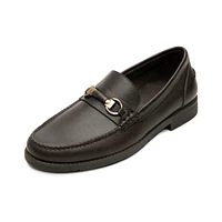 Mocasín De Vestir Quirelli para Hombre con Construcción Guante Estilo 87906 Dark Brown