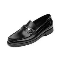 Mocasín con Herraje Quirelli para Hombre 100% piel Estilo 87906 Negro