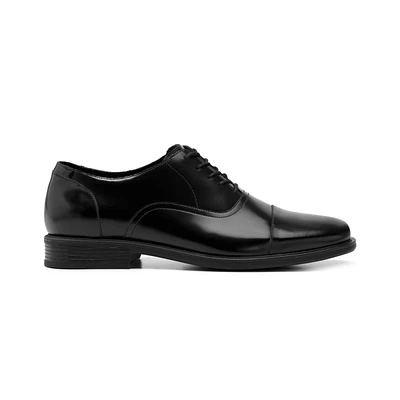 Oxford De Vestir Quirelli para Hombre 100% Piel Estilo 88502 Black