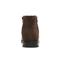 Bota De Vestir Quirelli para Hombre con 100% Piel Estilo 88515 Chocolate