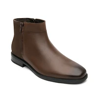 Bota De Vestir Quirelli para Hombre con 100% Piel Estilo 88515 Chocolate