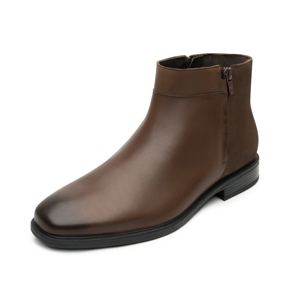 Bota De Vestir Quirelli para Hombre con 100% Piel Estilo 88515 Chocolate