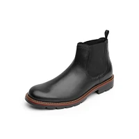 Botín Casual Quirelli 100% De Piel  Para Hombre - Estilo 88606 Negro