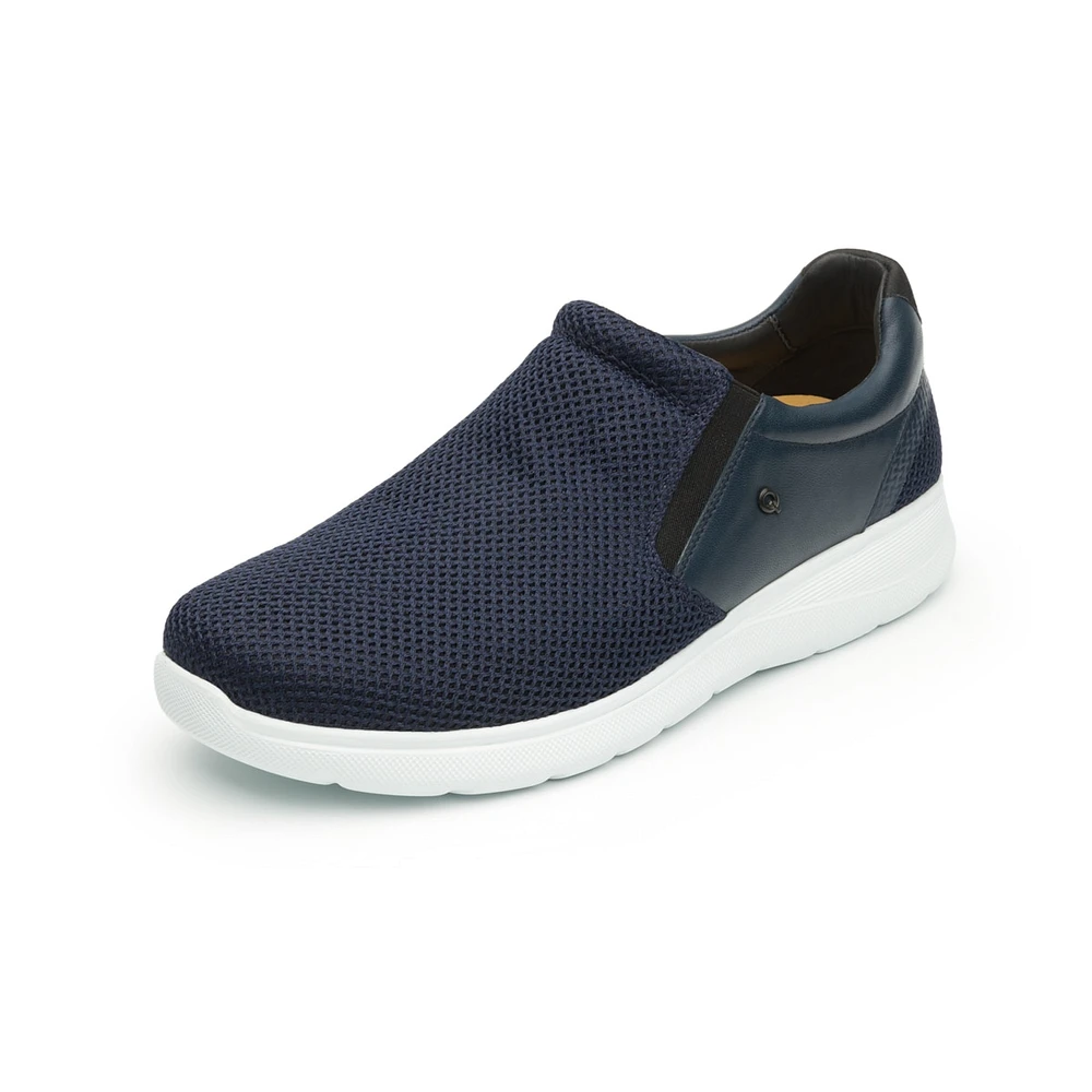 Sneaker Casual Sport Quirelli Con Suela Extra Ligera  Para Hombre - Estilo 89204 Azul