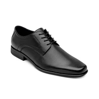 Derby Con Agujetas Flexi para Hombre Estilo 90718 Negro