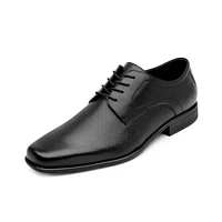 Derby Con Agujetas Flexi para Hombre Estilo 90718 Negro