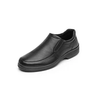 Mocasín De Servicio/Clínico Flexi Con Elásticos Laterales Para Hombre - Estilo 91608 Negro