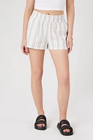 Striped Pull-On Shorts