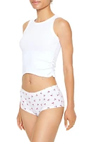 Cherry Print Shortie Panties