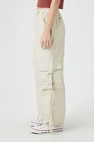 Utility Wide-Leg Cargo Joggers