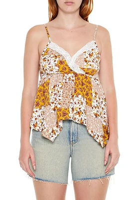 Patchwork Handkerchief Cami