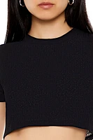 Cropped Crew Tee