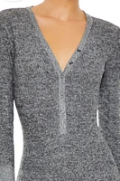 Long-Sleeve Pajama Romper