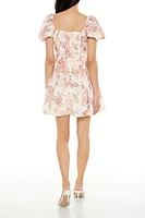 Floral Corset Mini Dress