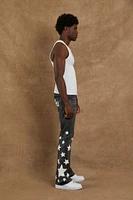 Compton Cowboys Star Flare Jeans