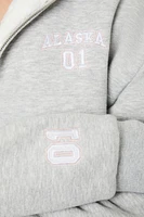 Alaska Faux Shearling Zip-Up Hoodie