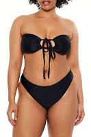 Plus Convertible Bandeau Bikini Top