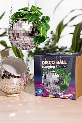 Disco Ball Hanging Planter