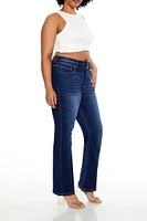 Plus Corset High-Rise Bootcut Jeans