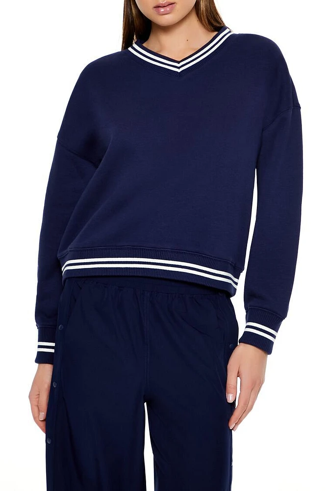 Fleece Drop-Sleeve Pullover