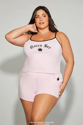 Plus Mean Girls Queen Bee Cami & Shorts Pajama Set