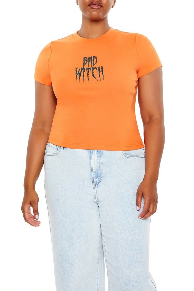 Plus Bad Witch Graphic Tee