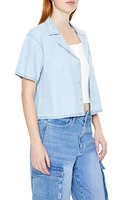 Denim Boxy Shirt