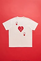 Embroidered Hello Kitty Heart Tee