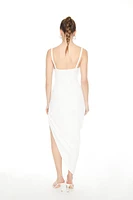 Asymmetrical Cami Midi Dress