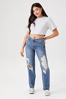 French Terry Cropped Tee