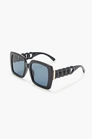 Curb Chain Square Sunglasses