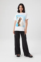 Oversized Rosalia Graphic Tee