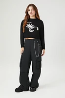 Scorpion Cropped Sweater