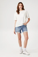 Relaxed Raw-Cut Pocket Tee