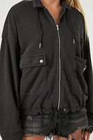 French Terry Zip-Up Jacket