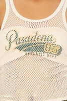 Pasadena Fishnet Tank Top