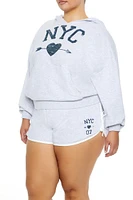 Plus NYC Heart Hoodie