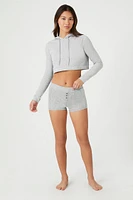 Active Seamless Cropped Hoodie