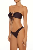 Essentials High-Leg Bikini Bottoms