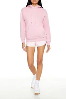 Fleece Drawstring Hoodie