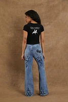 Compton Cowboys Flare Jeans