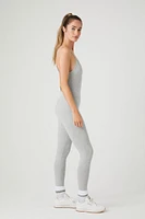 Active Heathered Cami Jumpsuit