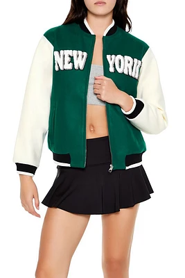 New York Varsity Bomber Jacket