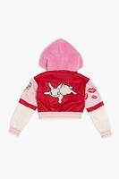 Girls Hooded Bunny Jacket (Kids)