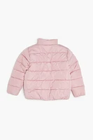 Girls Quilted Puffer Coat (Kids)