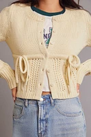 Tie-Front Cardigan Sweater