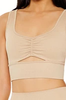 Seamless Y-Back Sports Bra